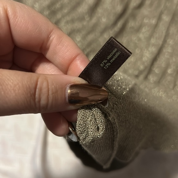 The Limited Gold Sparkly Blouse - Medium - Picture 5 of 5